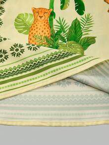 Swim Oasis Women's Tropical Print Coverup Dress, Suitable For Beach Vacation - Multicolor - View 7