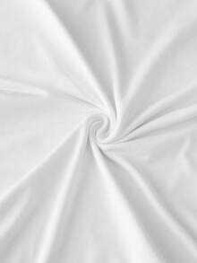 Resyla Áo thun cổ tròn tay ngắn đính nơ ngọc trai giả cho nữ - trắng - Xem 6