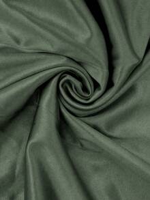 GlowEve 女士亮面梭织面料无袖收腰修身休闲吊带背心，适合春、秋、冬季穿着。 - 墨綠色 - 查看 4