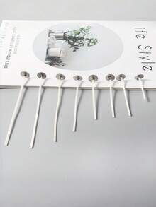 100PCS Various Sizes Pre Waxed Free Long Burning Candle Wicks For DIY Candle Making Party Supplies Wedding Decorations Festival Celebrations Home Craft Scented Candle Supplies - White - View 5