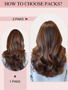 7 CÁI Với 20 Kẹp Tóc Thẳng Kẹp Trong Tóc Nối 100% Tóc Thật Màu 2# Nâu Nhạt 14-22 Inch 115G Kẹp Tóc Nối Vô Hình Sợi Đôi Remy Tóc Người Tự Nhiên Cho Phụ Nữ Bé Gái Sử Dụng Hàng Ngày - S4 - Xem 10