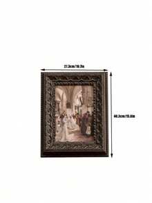 Cirelle 1pc 6-Inch, 7-Inch, 8-Inch, 10-Inch And 12-Inch Wall-Mounted Or Tabletop Display Photo Frame, Suitable For DIY Decorative Photo Frames In Homes, Offices, And Galleries. Customizable For Photo And Artwork Printing. - Multicolor - View 16
