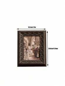 Cirelle 1pc 6-Inch, 7-Inch, 8-Inch, 10-Inch And 12-Inch Wall-Mounted Or Tabletop Display Photo Frame, Suitable For DIY Decorative Photo Frames In Homes, Offices, And Galleries. Customizable For Photo And Artwork Printing. - Multicolor - View 13