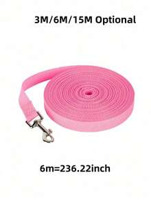 1pc Waterproof Dog Leash PVC Dog Leash Recall Long Line For Beach,Swimming,Tracking,Training Dogs Lead For Pet,Medium And Large Dogs - Rose Red - View 5