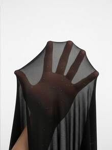 Innovista 女士夜跑反光运动夜光健身俱乐部穆斯林友好型防护运动训练轻便透气露脐上衣