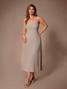 Lazeform Bộ đồ mặc nhà cỡ lớn gồm áo choàng dài tay cổ bẻ và váy maxi không tay, thích hợp mặc ngoài, áo choàng mỏng nhẹ, bộ áo choàng nữ, áo choàng mùa đông dài tay. - Màu nâu  Mocha - Xem 7