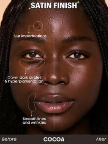 SHEGLAM Skin Sync Satin Kem NềN-Cocoa ThươNg HiệU LàM đẹP Trang đIểM Mỹ PhẩM Cho Phụ Nữ Và Cô GáI HoàN HảO Cho MùA Hè MùA XuâN Lý TưởNg Cho Y2K ThờI Trang Sang TrọNg Phù HợP Cho Sinh NhậT NgàY CủA Mẹ Quà TặNg TiệC SẵN SàNg MàU SắC TốT NhấT - Cocoa - Xem 2