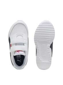 Puma R78 Lightwind V PS Kids Sneaker White / Black 403710 - White Black - View 2