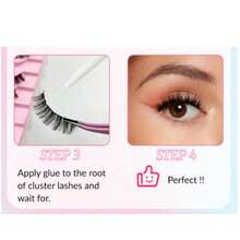 HBZGTLAD 5 Pairs Russian Strip Lashes Natural Looking Soft & Fluffy Mink Lashes 3D False Eyelashes Russian Volume Eyelashes Fake Eyelashes Dramatic Messy Mink Lashes Wispy Long Foxy Eye Lifting Look Eyelash Extension Kit Full Eyelash Strip To Lengthen And Volumize The Outer Corner Of Your Eye Beauty Makeup