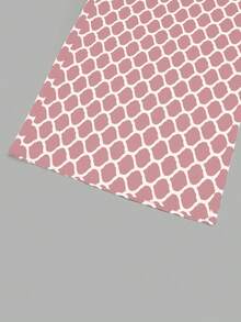 EMERY ROSE 大码高腰全印花休闲裤，简约风格，适合日常穿着，情人节春季女装，情人节简约可爱节日女士优雅长裤 - 彩色 - 查看 6