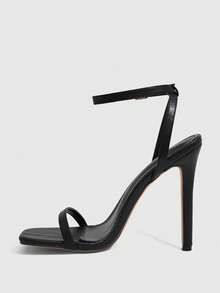 CUCCOO SZL Sandale elegante cu toc minimalist pentru femei, pentru naveta