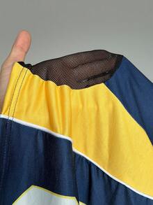StreetHx Ropa casual de estilo de los años 2000 para mujer, camisetas gráficas cortas, camisetas de corte holgado - Azul Marino - Ver 7