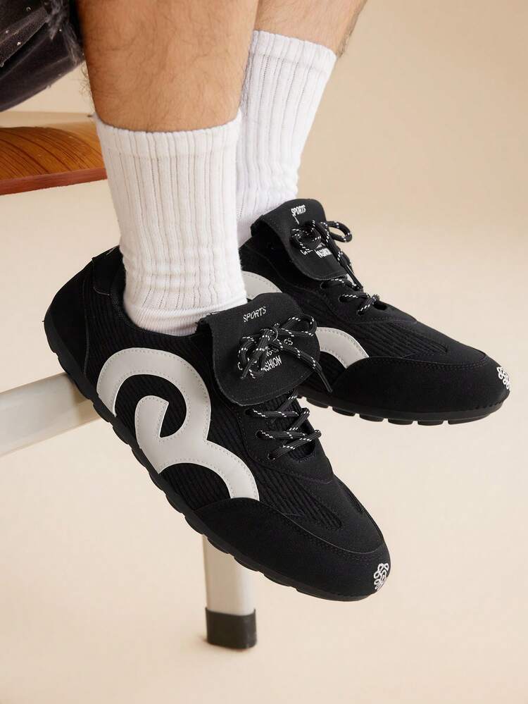 CUCCOO EASI Men's Casual Shoes, Men's Moral Training Shoes, Black Flat Canvas Shoes With Straps, Comfortable And Durable, Suitable For Office And Outdoor Wear.