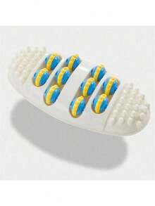 1pc Roller Foot Massager, Promotes Blood Circulation, Eliminates Fatigue, Suitable For Home Leisure, Leg And Foot Relaxation, Decompression And Massage - Multicolor - View 7