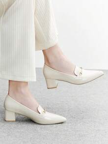 CUCCOO BIZCHIC Giày cao gót mũi nhọn thời trang dành cho nữ, thích hợp mang đi làm hàng ngày. - Chantilly - Xem 5