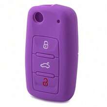 Silicone Key Case For VW Polo Passat B5 Golf 4 5 6 Jetta Mk6 Tiguan Golf CrossFox Plus Eos Scirocco Car Key Cover
