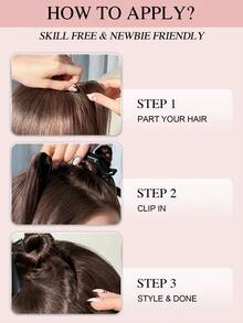 7PCS With 20 Clips Straight Clip In Hair Extensions 100% Real Human Hair Color 2# Dark Brown 14-22 Inch 115G Double Weft Invisible Clip Hair Extensions Remy Natural Human Hair For Women Girls Daily Use Winter Christmas Halloween Costumes Autumn Outfits Women Fall Outfits - S2 - View 7