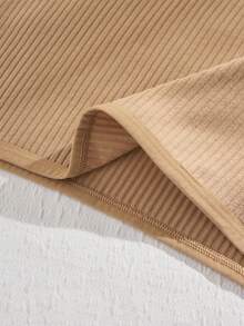 5pcs/Pack Plus Size Solid Color Comfortable Underwear