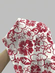 Glimmora Camiseta sin mangas con estampado digital de cobertura total para mujer - Multicolor - Ver 5