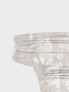 Franclia Versatile Printed Sleeveless Backless Halter Neck Top For Women - Multicolor - View 3