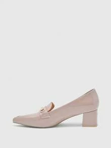 CUCCOO BIZCHIC Women's Pointed Toe Daily Commute Fashion High Heel Pumps Spring Shoes - Dusty Pink - View 10