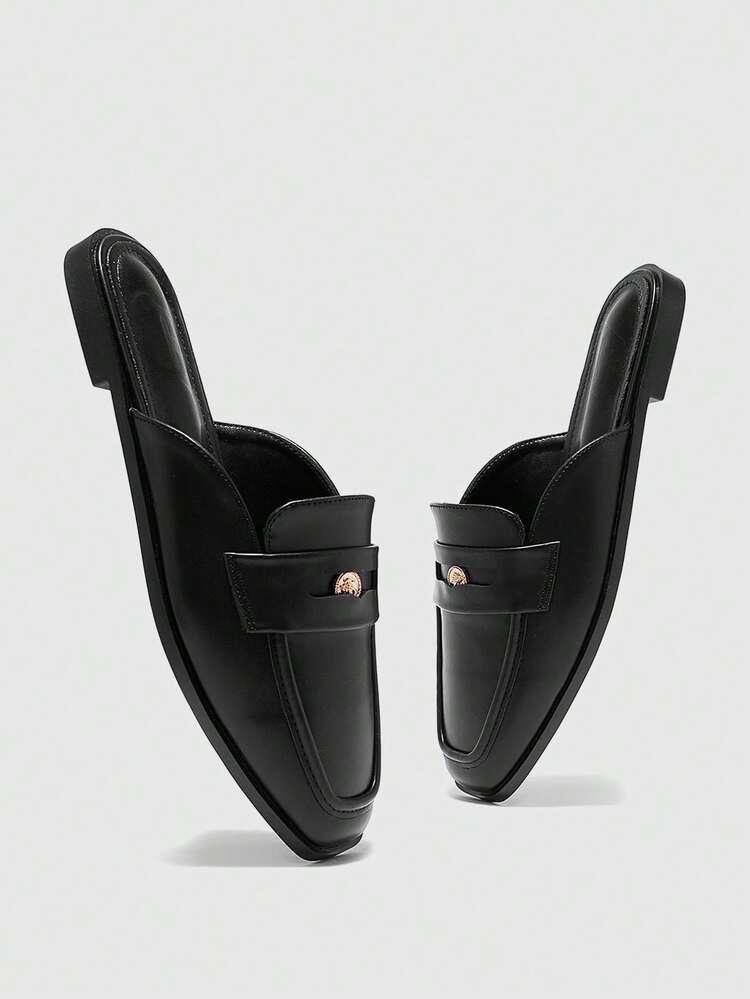 CUCCOO BIZCHIC Women's Casual Slip-On Mules, Comfortable And Versatile For Daily Commute For Christmas