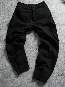 Sport MetroGents 男士斜口袋抽繩腰工人牛仔褲