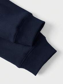 Manfinity Mode 男士半拉链立领插肩长袖四分之一拉链卫衣