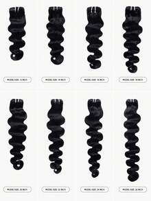 New Body Wave Bundles Human Hair Brazilian Virgin Hair Bundles 1pc For Women 12-26 Inch Natural Black