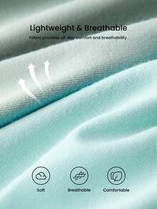 LUVLETTE Bộ 3 quần đùi nữ cỡ lớn, chất liệu cotton thoải mái, cạp cao, có logo. - Nhiều màu - Xem 8