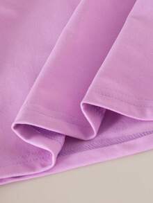 Elladie kids 2pcs/Set Young Girls Cute Round Neck Knitted Cherry Embroidered Sleeveless Top And Denim Pleated Embroidered Denim Skirt, Sweet And Lovely Summer Outfit