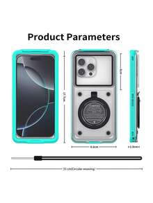 Universal 6.9-Inch Wet Diving Mobile Phone Case - Touch Screen With Stand, Counter-Shock/Drop Protection - Suitable For All Smartphones - Perfect Gift For Water Sports Enthusiasts - Multicolor - View 3