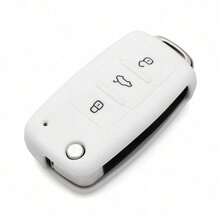Silicone Key Case For VW Polo Passat B5 Golf 4 5 6 Jetta Mk6 Tiguan Golf CrossFox Plus Eos Scirocco Car Key Cover