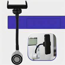 DONQE 1Pc Universal Phone Holder - Flat Magnetic Car Mount, Shock-Proof, Rotatable, Compatible With Sewing Machines, Overlock Machines And Kan Car - Multicolor - View 7