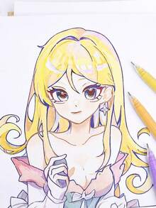 Bút gel vẽ graffiti Languo 177/204 màu, ngòi kim đầy đủ, mực chất lượng cao dành cho nghệ sĩ, có thể xếp chồng nhiều màu, vẽ nguệch ngoạc, viết tay, bút đánh dấu học tập, dụng cụ văn phòng phẩm nghệ thuật. - D - Xem 6