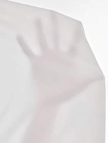 SHEIN 复古金色，优雅红玫瑰印花，可爱卡通公主图案印花，少女休闲优雅可爱泡泡袖甜美荷叶边下摆连衣裙，适合春夏日常、节日、居家、度假穿着 - 白色 - 查看 8