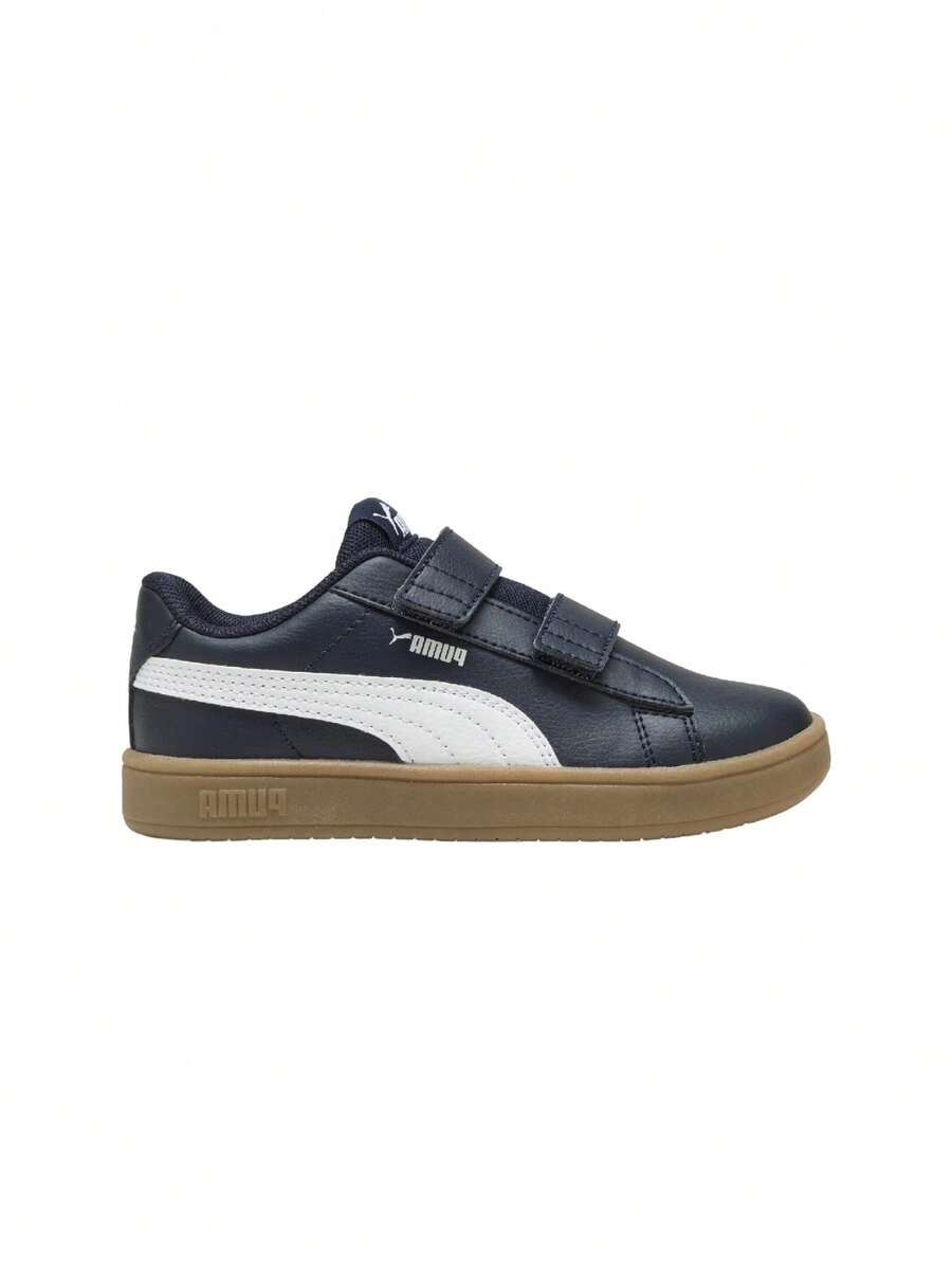 Puma Rickie Classic V PS Kids Sneaker Navy Blue 394253 - Navy - View 1