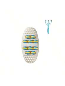 1pc Roller Foot Massager, Promotes Blood Circulation, Eliminates Fatigue, Suitable For Home Leisure, Leg And Foot Relaxation, Decompression And Massage - Multicolor - View 8