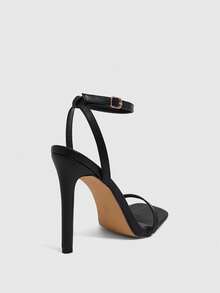 CUCCOO SZL Sandale elegante cu toc minimalist pentru femei, pentru naveta