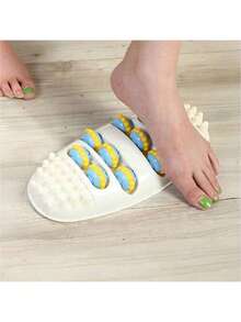 1pc Roller Foot Massager, Promotes Blood Circulation, Eliminates Fatigue, Suitable For Home Leisure, Leg And Foot Relaxation, Decompression And Massage - Multicolor - View 4