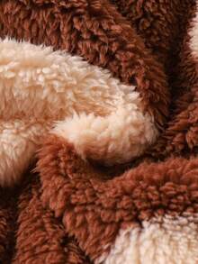 Genkimix Kids 少女可爱爱心图案蓬松长袖圆领上衣搭配黑色喇叭裤T恤套装