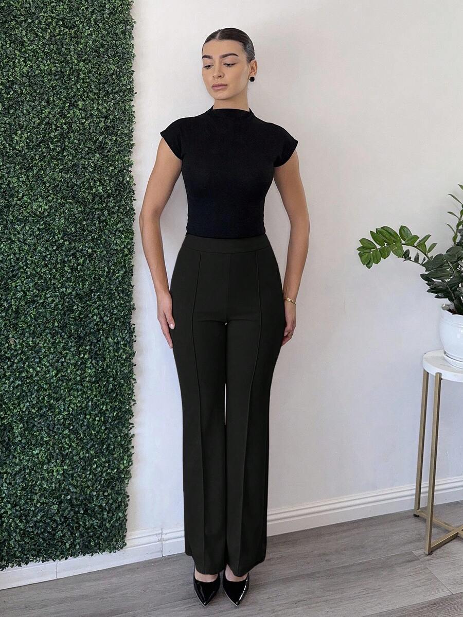 Andrea Bello 高腰喇叭褲