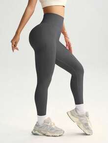 Easithlete 4pcs/Set Seamless High Elasticity Sports Leggings