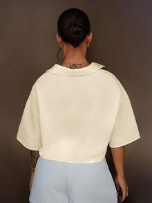 SAYEHFBABY Women Blouses - Aprikot - View 2