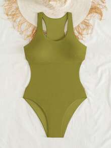 Swim SPRTY 新款女士连体泳衣，性感运动风，适合海滩、度假、夏季穿着