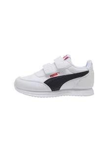 Puma R78 Lightwind V PS Kids Sneaker White / Black 403710 - White Black - View 5