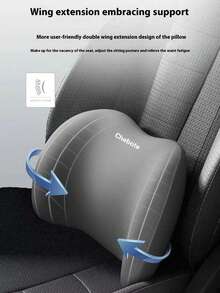 1个装汽车头枕，带颈部和腰部支撑 - 符合人体工程学的驾驶座椅垫，舒适贴合，适用于轿车/SUV/卡车，汽车枕头，汽车配件 - 彩色 - 查看 5