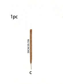 1pc/2pcs DIY Bendable Plant Support Poles, Flexible Moss Poles, Free-Form Climbing Vine Poles, Used To Support Plants, Monster Plants, Climbing Plants, Indoor Plants, Flowers, And Potted Plants With Stakes And Brackets, Spring Decoration - Brown - View 14