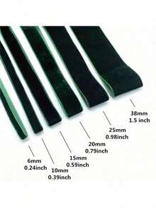 1 Piece 25 Yards Dark Green Large Roll Single-Sided Non-Stretchy Colored Velvet Ribbon, Velvet Satin Ribbon, Flocked Satin Ribbon For Bow DIY, Clothing, Christmas Tree, Cabinet, Christmas Holiday Decoration (Length Measured Manually With Possible Deviations) - 25 Yards Dark Green - View 13