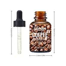 1 pièce Huile essentielle de café - Arôme de café riche et durable, sans alcool et hypoallergénique, convient aux diffuseurs, à la maison, au bureau et en cadeau. - Convient aux peaux sensibles et à tous, livré avec un compte-gouttes. Parfum d'intérieur, étiquette élégante, parfum apaisant, parfait pour les passionnés de décoration d'intérieur. - Saveur de café - Voir 2